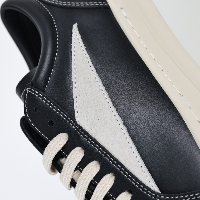 R!ck Owens Luxor Vintage Lows ‘Black Milk’