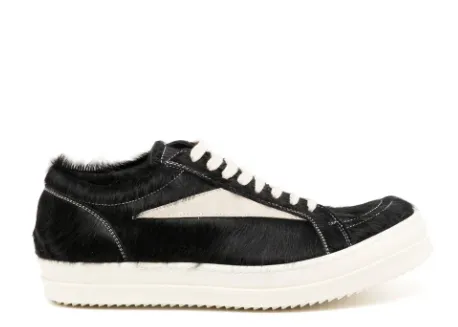 R!ck Owens Lido Runway Vintage Sneaker 'Black Milk'