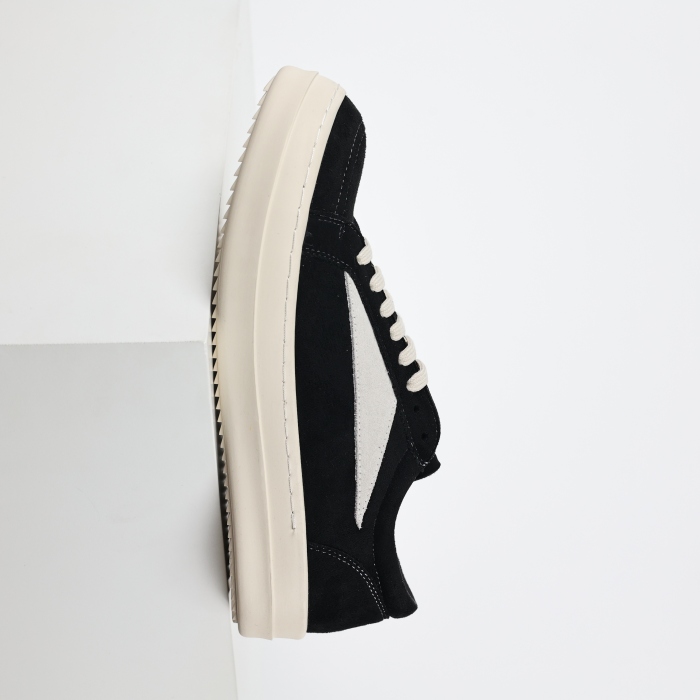 R!ck Owens Luxor Suede Vintage Suede ‘Black White ’