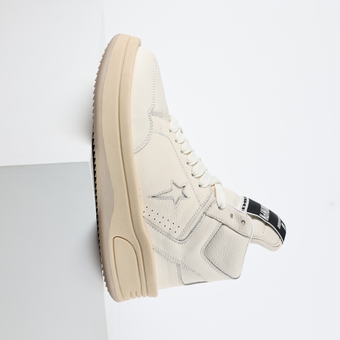 R!ck Ow3ns x Converse TURBOWPN White