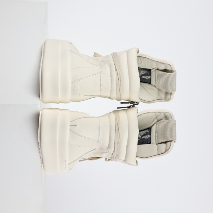 R!ck Owens Mega Bumper Geobasket Milk