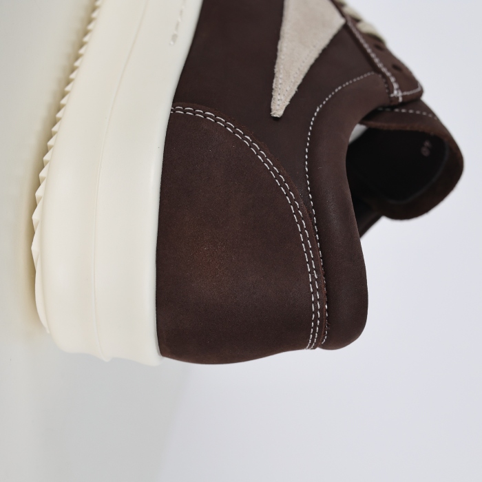 R!ck Owens Luxor Vintage Suede Brown Pearl