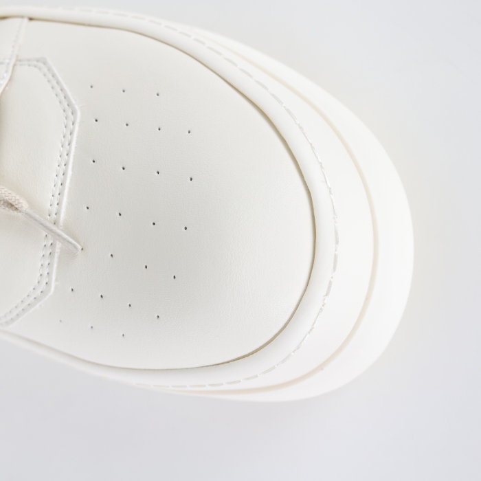 R!ck Owens Mega Bumper Geobasket Milk