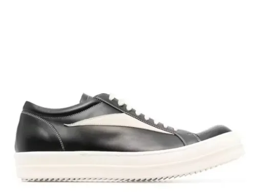 R!ck Owens Luxor Vintage Lows ‘Black Milk’