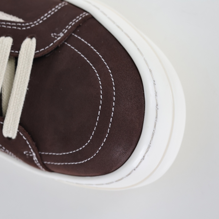 R!ck Owens Luxor Vintage Suede Brown Pearl