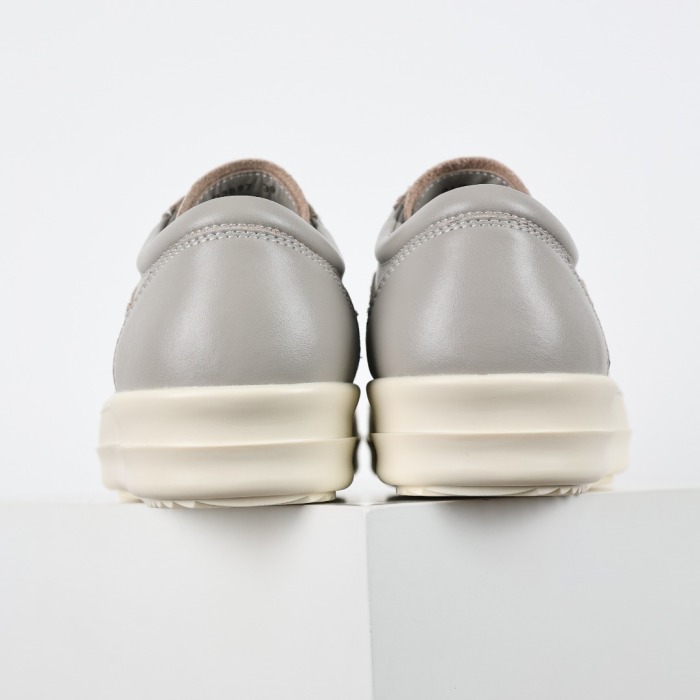 R!ck Owens Luxor Vintage Leather Pearl Milk