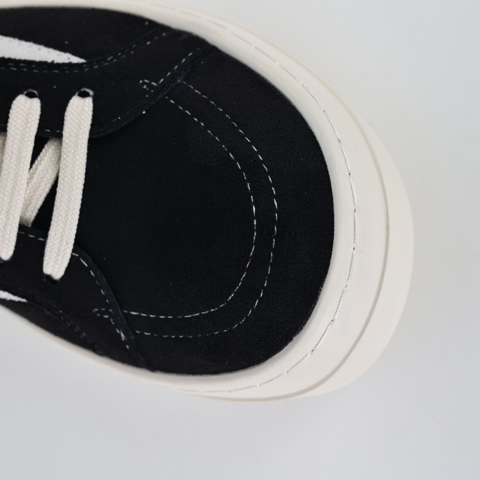 R!ck Owens Luxor Suede Vintage Suede ‘Black White ’