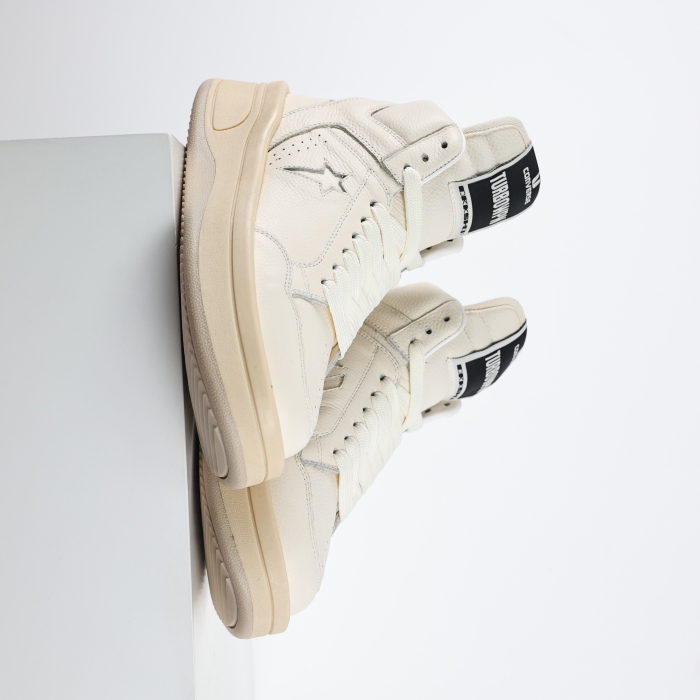 R!ck Ow3ns x Converse TURBOWPN White