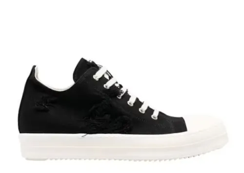R!ck Owens RKSHDW Strobe Low Black Milk Cotton