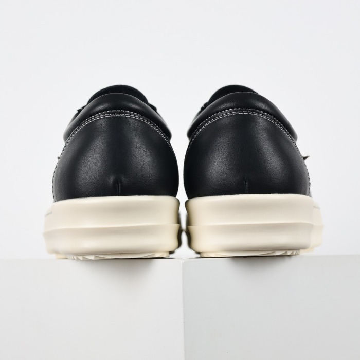 R!ck Owens Vintage Sneaks Leather Black