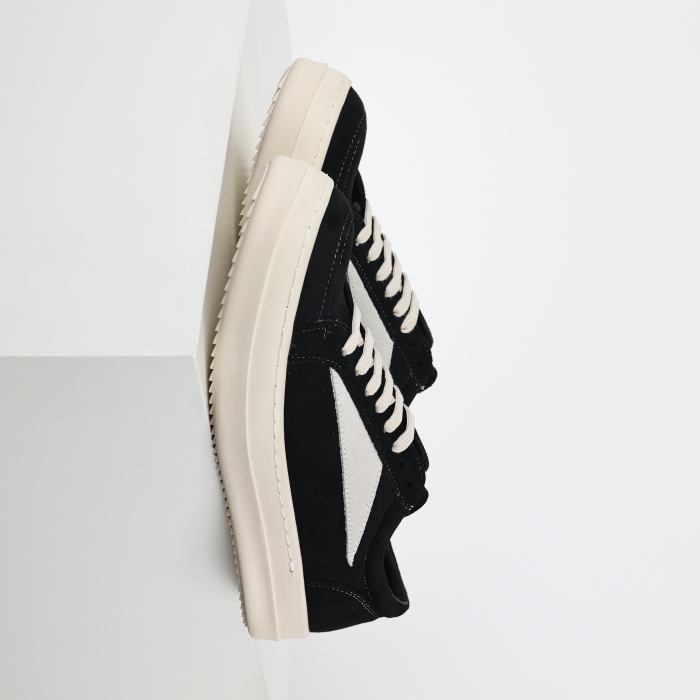 R!ck Owens Luxor Suede Vintage Suede ‘Black White ’