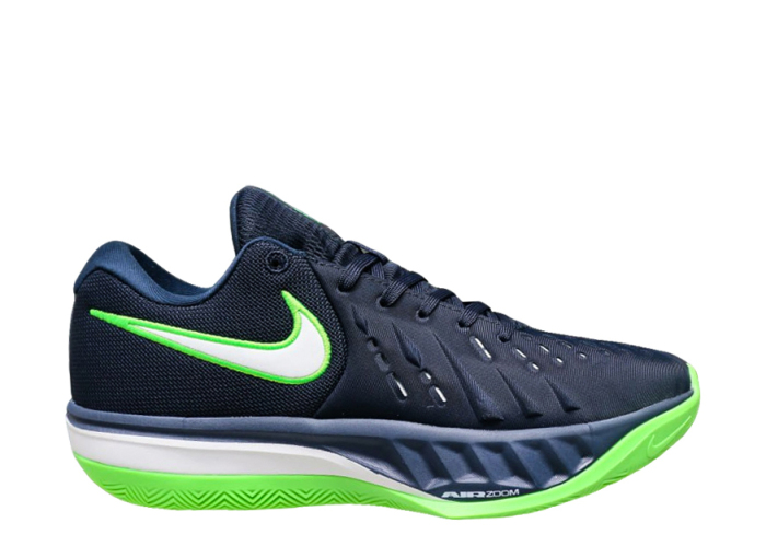 Air Zoom GT 4 Cut Academy Navy Fluorescent Green