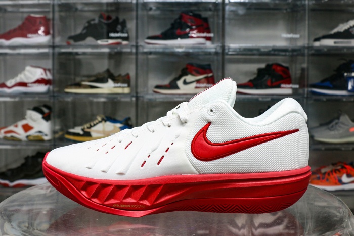 Air Zoom GT 4 Cut Academy White Red