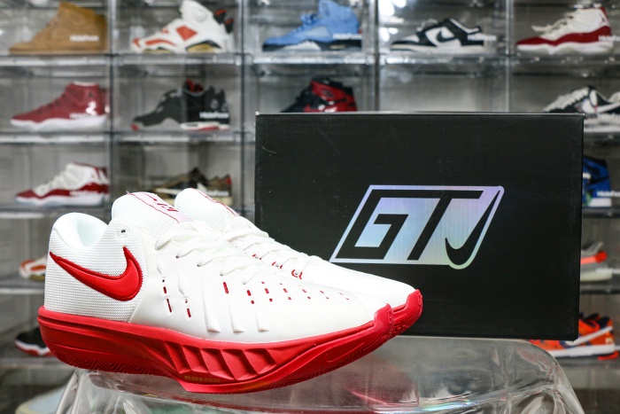 Air Zoom GT 4 Cut Academy White Red