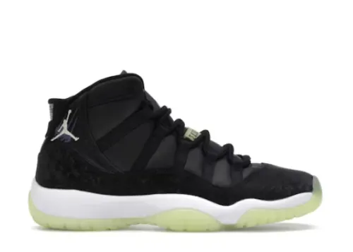 Air Jordan 11 Retro Black Barely Volt GS 2025 A1)