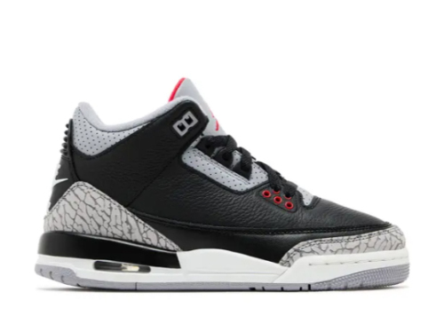 Jordan 3 Retro OG GS Black Cement 2024 (A1)