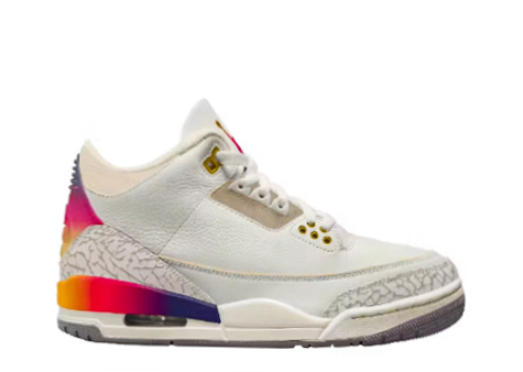 J Balvin x Air Jordan 3 Sunset GS（A1）
