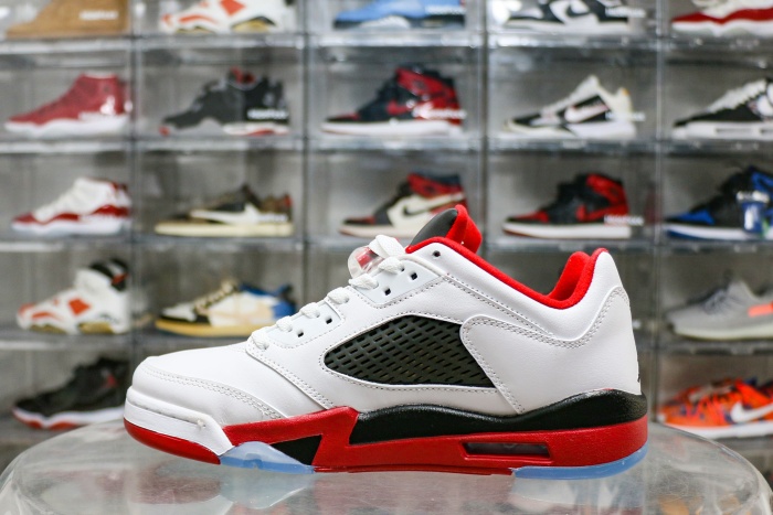 Jordan 5 Retro Low Fire Red 2016 GS