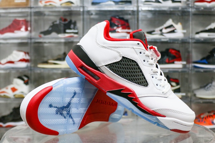 Jordan 5 Retro Low Fire Red 2016 GS