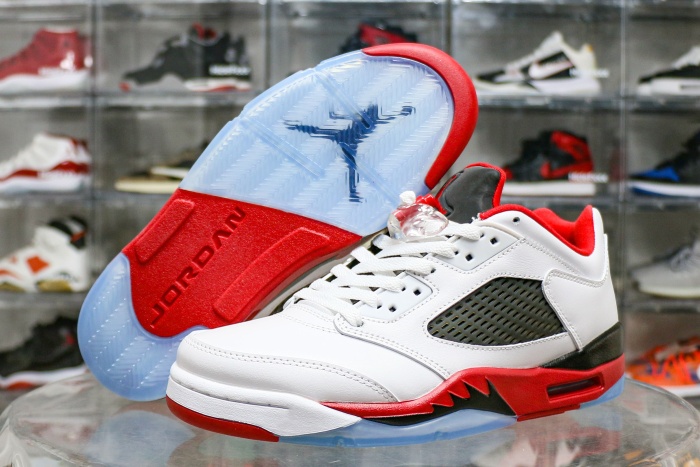 Jordan 5 Retro Low Fire Red 2016 GS