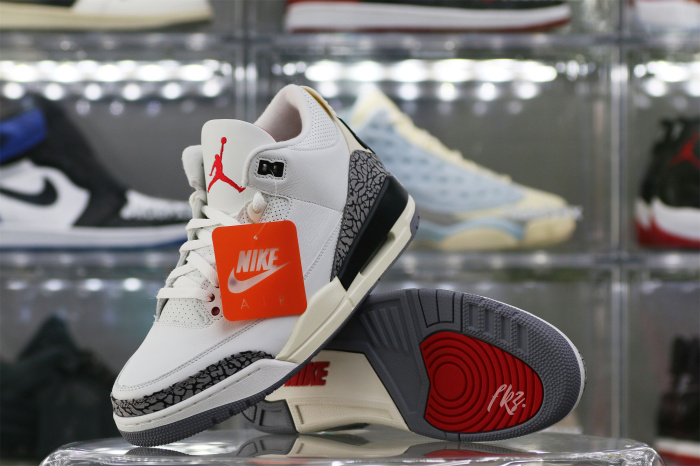 Jordan 3 Retro GS White Cement Reimagined（A1）