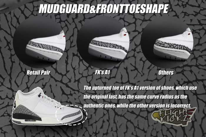 Jordan 3 Retro GS White Cement Reimagined（A1）