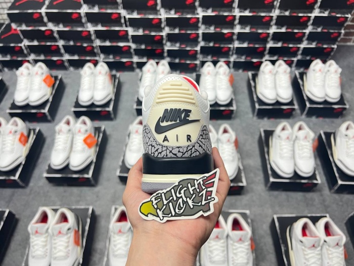 Jordan 3 Retro GS White Cement Reimagined（A1）