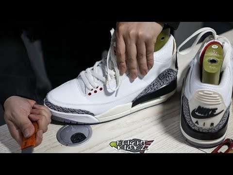 Jordan 3 Retro GS White Cement Reimagined（A1）