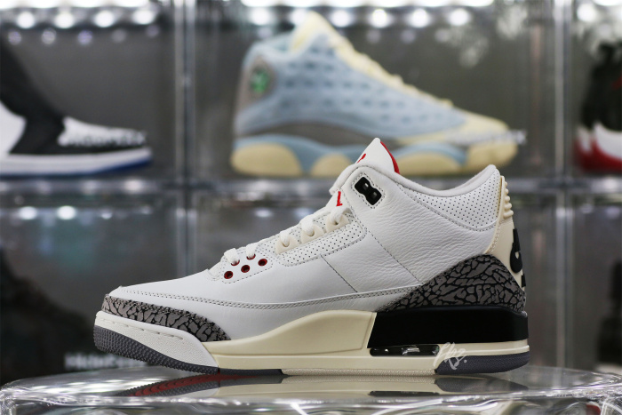 Jordan 3 Retro GS White Cement Reimagined（A1）