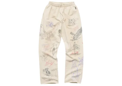REPRESENT New All-Over Print American High-Street Style Unisex Loose Casual Pants