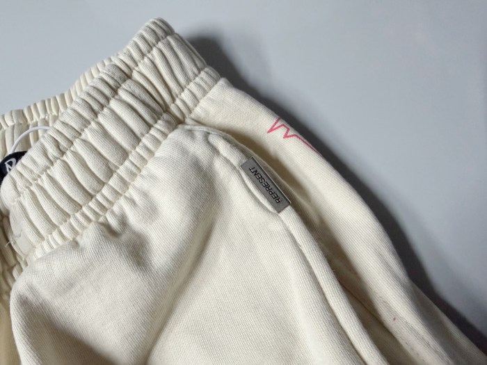 REPRESENT New All-Over Print American High-Street Style Unisex Loose Casual Pants