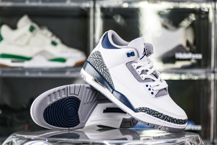 Air Jordan 3 “Midnight Navy” 2023 GS（A1）