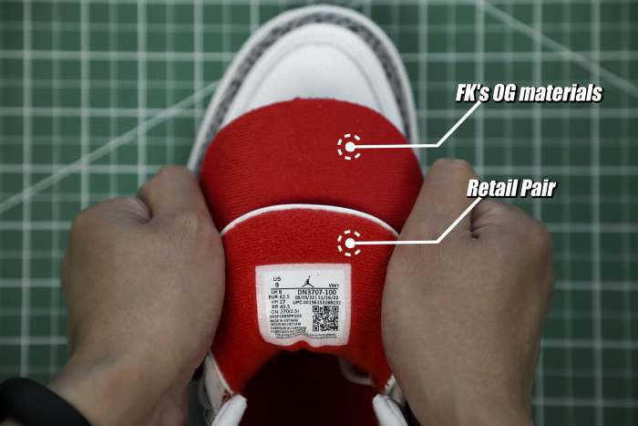 Jordan 3 Retro GS White Cement Reimagined（A1）