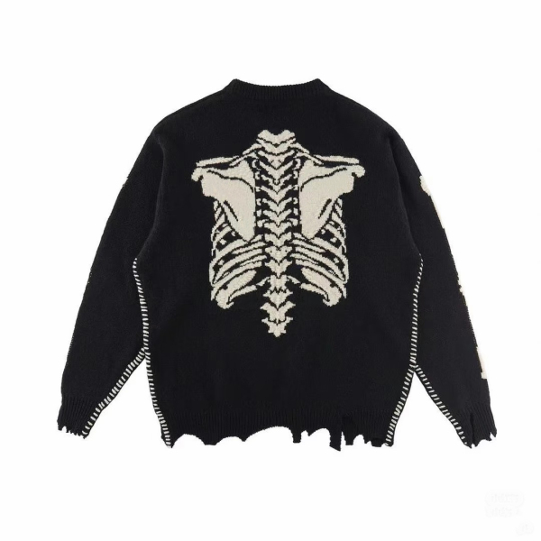 Saint Michael x Vlone Black Broken Sweat