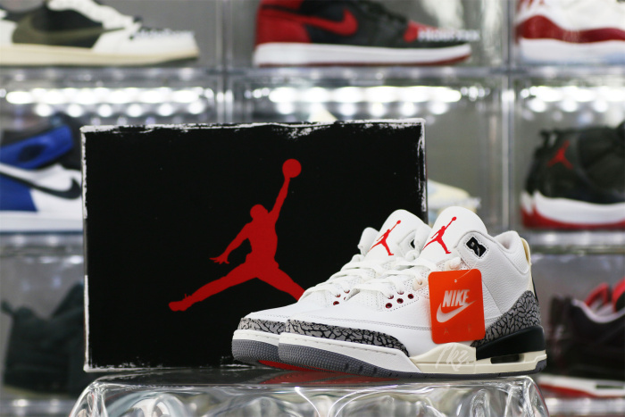 Jordan 3 Retro GS White Cement Reimagined（A1）