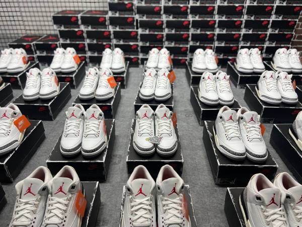 Jordan 3 Retro GS White Cement Reimagined（A1）