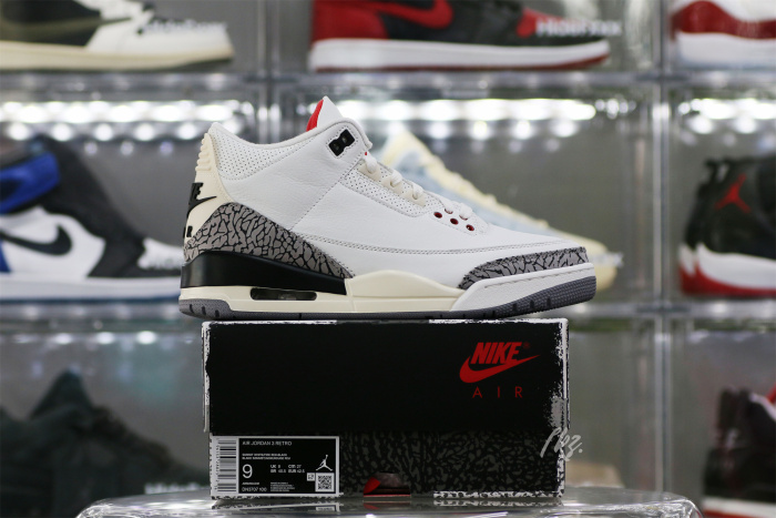Jordan 3 Retro GS White Cement Reimagined（A1）