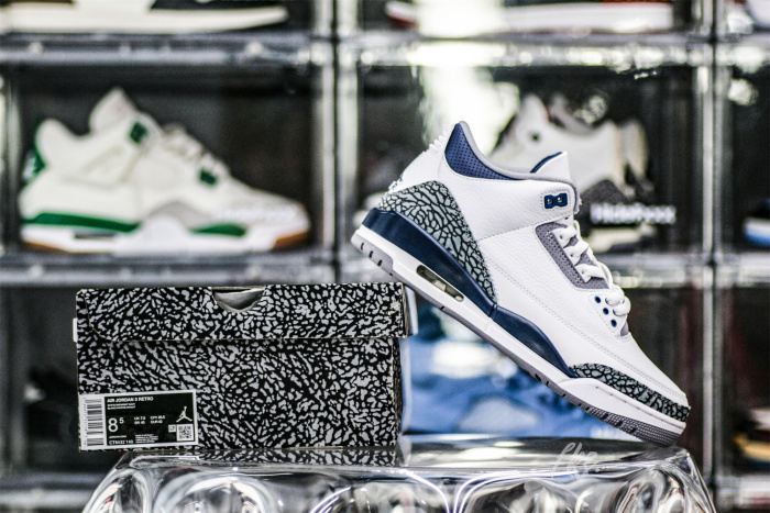Air Jordan 3 “Midnight Navy” 2023 GS（A1）
