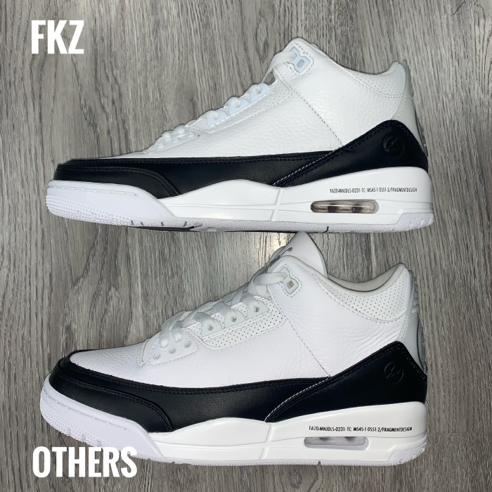 Fragment x Air Jordan 3 2020 GS (A1)