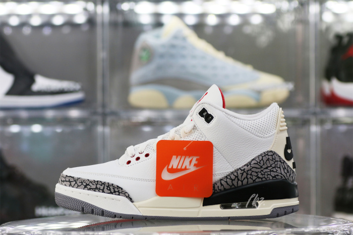 Jordan 3 Retro GS White Cement Reimagined（A1）