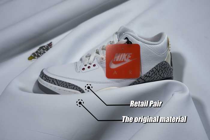 Jordan 3 Retro GS White Cement Reimagined（A1）