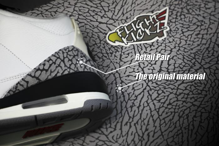 Jordan 3 Retro GS White Cement Reimagined（A1）