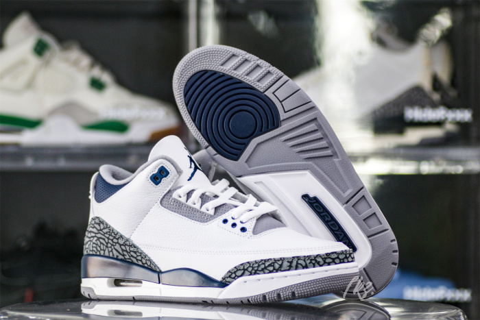 Air Jordan 3 “Midnight Navy” 2023 GS（A1）