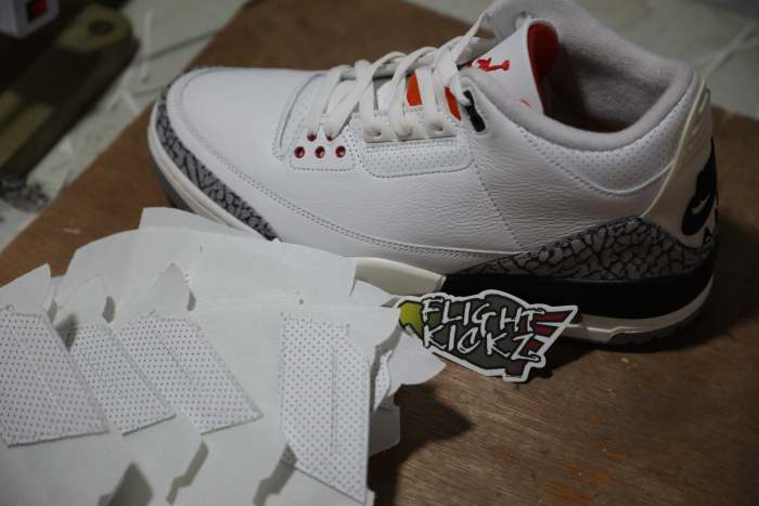 Jordan 3 Retro GS White Cement Reimagined（A1）
