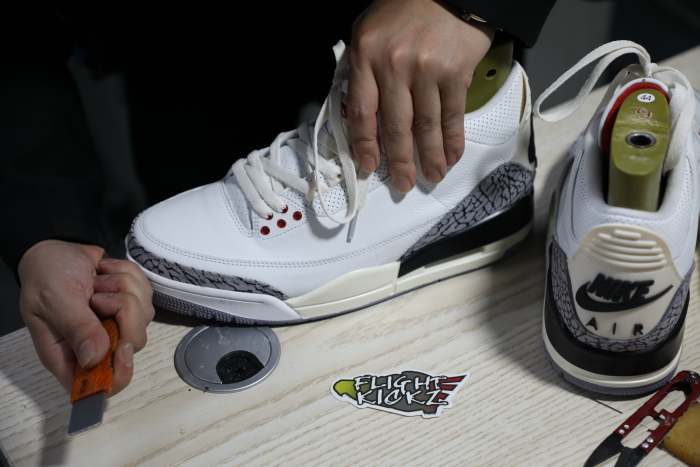 Jordan 3 Retro GS White Cement Reimagined（A1）