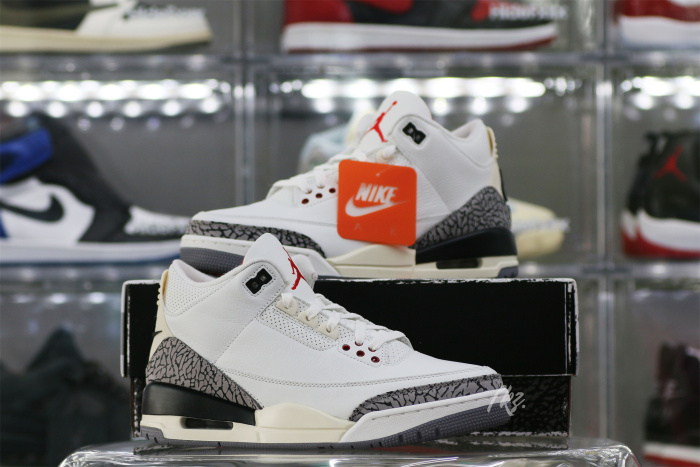 Jordan 3 Retro GS White Cement Reimagined（A1）