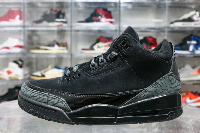 Jordan 3 Retro GS Black Cat 2025（A1）