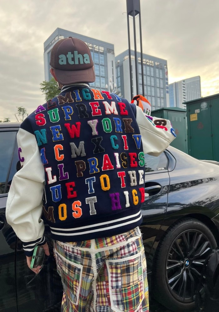 Supreme Week3 Praises Varsity Jacket