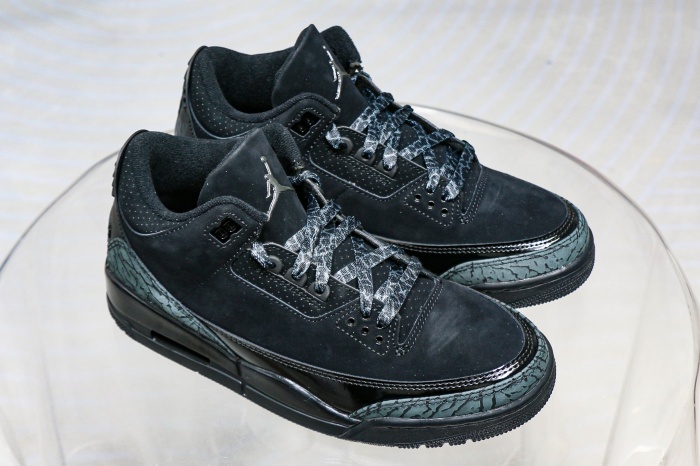 Jordan 3 Retro GS Black Cat 2025（A1）
