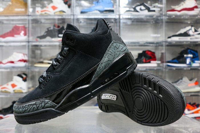 Jordan 3 Retro GS Black Cat 2025（A1）